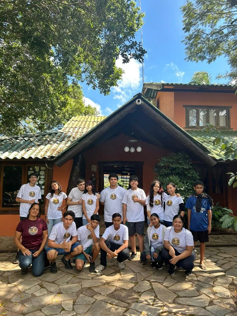 Participantes do Turistando em atividade do projeto (foto 3 de 10)