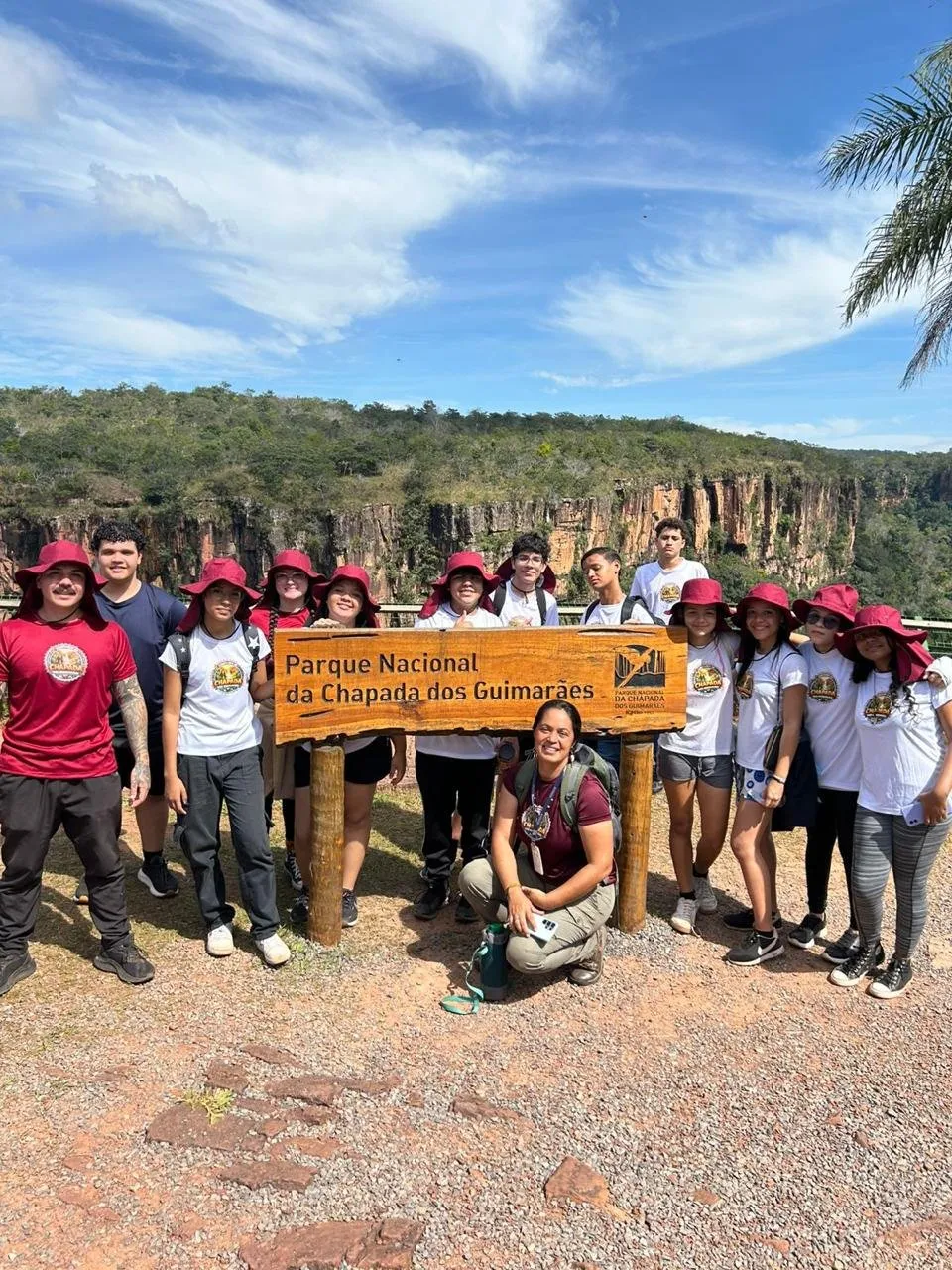 Participantes do Turistando em atividade do projeto (foto 4 de 10)