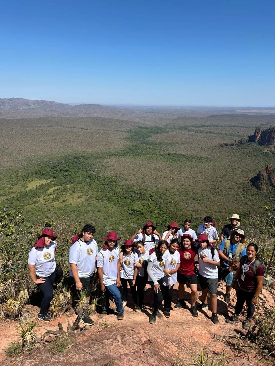 Participantes do Turistando em atividade do projeto (foto 6 de 10)