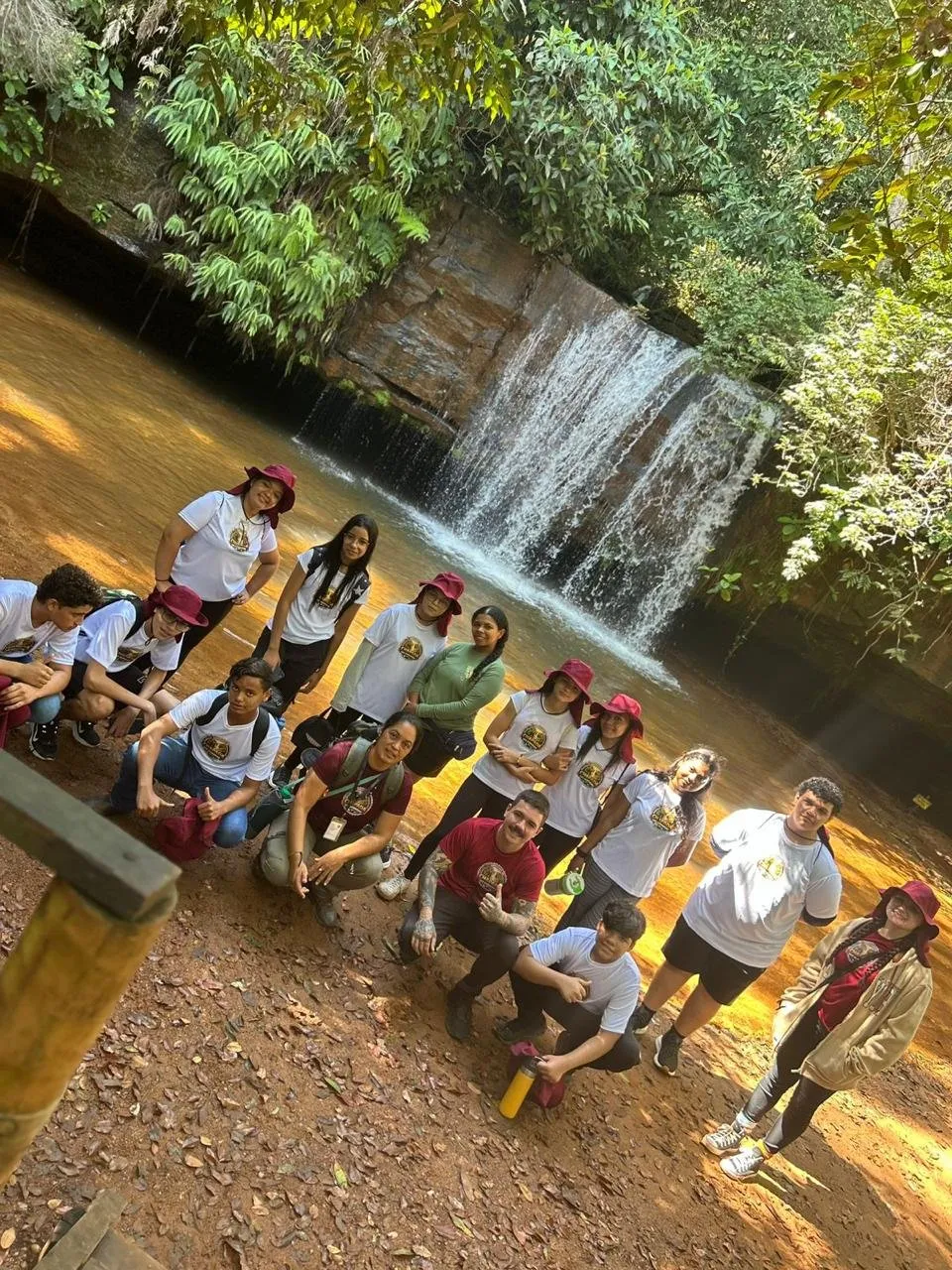 Participantes do Turistando em atividade do projeto (foto 7 de 10)