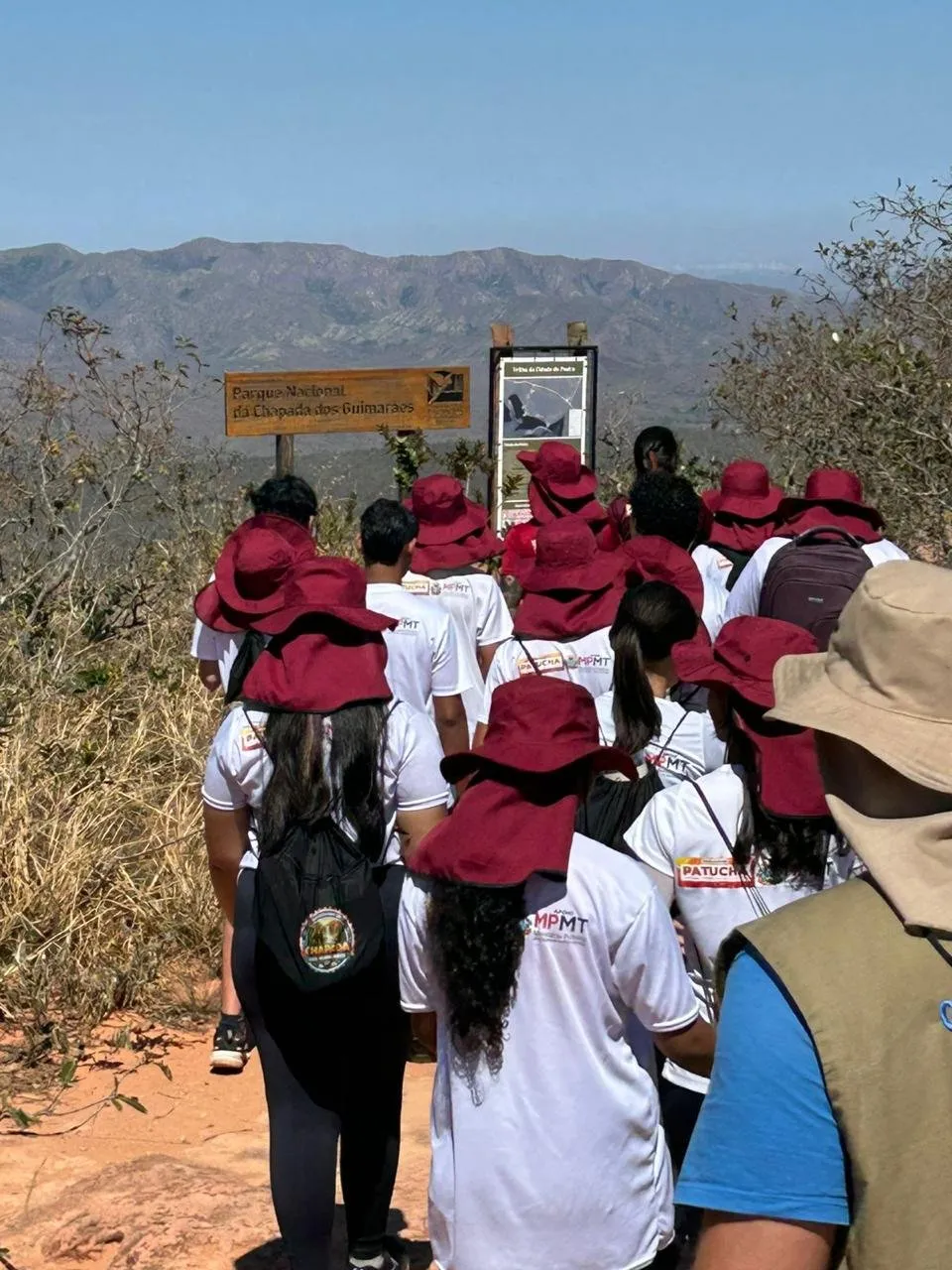 Participantes do Turistando em atividade do projeto (foto 8 de 10)